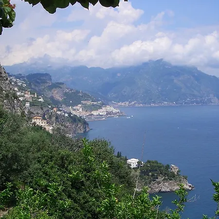 Amalfi 51 Con Vista Mare, Giardino E Terrazze Feriehus Conca dei Marini
